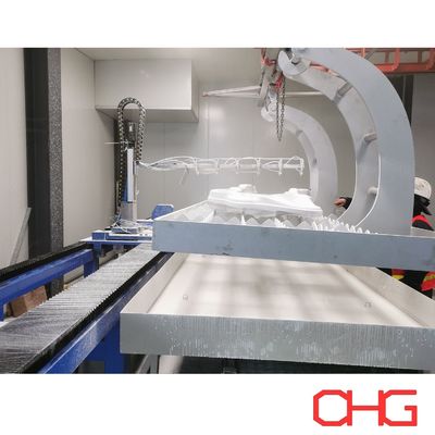 Giá tốt. PLC điều khiển Liquid Spray ẩm sơn dây với hệ thống vận chuyển thiết bị cho đúc trực tuyến