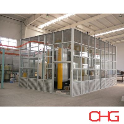Giá tốt. Buồng phun sơn tự động bằng thép không gỉ, PVC, thép carbon, sơn tĩnh điện với phòng sạch trực tuyến
