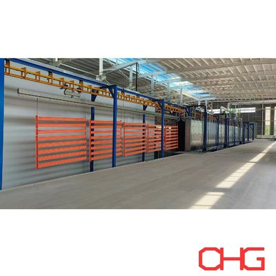 Giá tốt. Dây chuyền sơn tĩnh điện tự động bằng băng tải xích treo cho giá kim loại trực tuyến
