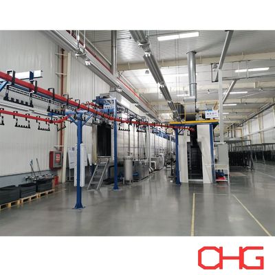 chất lượng Hệ thống vận chuyển đường sắt đơn tùy biến cho dây chuyền sản xuất sơn bột nhà máy sản xuất
