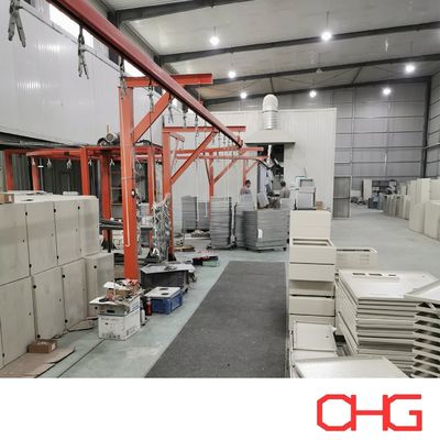 Thiết bị vận chuyển trên cao đơn đường sắt cho lớp phủ bột tùy chỉnh các bộ phận kim loại lá tùy chỉnh tùy chỉnh tùy chọn