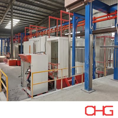 Giá tốt. Dòng sản xuất lớp phủ bột hồ sơ nhôm Dữ liệu kỹ thuật tùy chỉnh với hiệu suất hệ thống vận chuyển trên cao trực tuyến