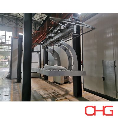 Thiết bị hệ thống băng tải rèn và dây chuyền sơn phun chất lỏng tùy chỉnh