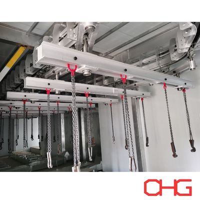 Automatic Hardware Painting Line for Dipping Packaged Frames on Carbon Steel Structural Parts Liquid Paint Line