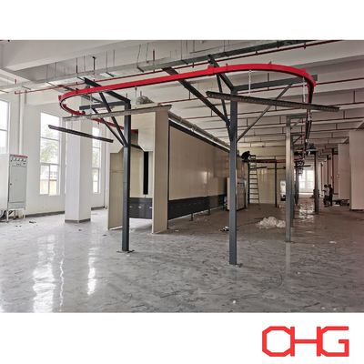 Đường dây sản xuất sơn bột tùy chỉnh cho bảng Acrylic tùy chỉnh và đơn vị điều khiển PLC