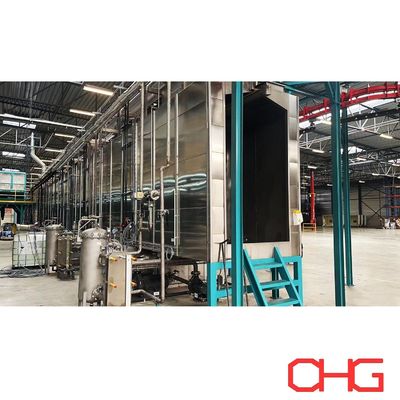 chất lượng Industrial Powder Coating Line Spray Cleaner Tăng độ bám và bảo vệ nhà máy sản xuất