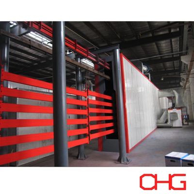Giá tốt. Đường dây sản xuất sơn bột tùy chỉnh với hệ thống vận chuyển không điện trực tuyến