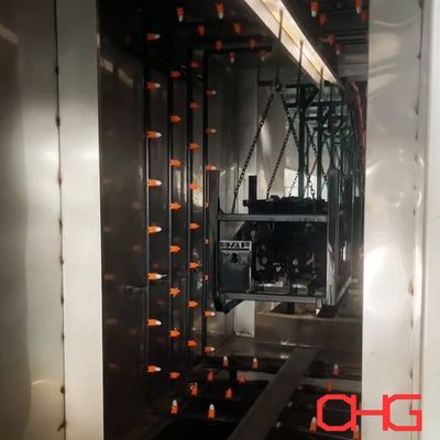Giá tốt. Máy phun hình quạt Hệ thống phun xử lý trước tùy chỉnh cho dây chuyền sản xuất sơn bột trực tuyến