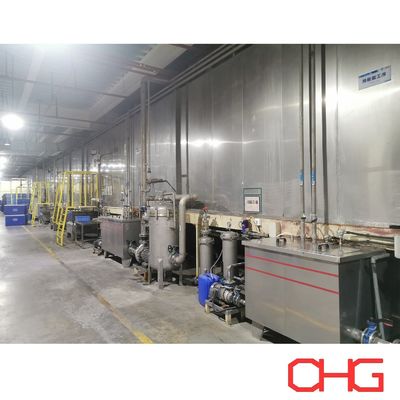 Hệ thống đường hầm xịt xử lý trước tùy chỉnh cho Máy sơn đường sơn bột Superiro