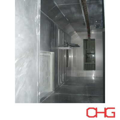Dây chuyền sơn tĩnh điện hoàn toàn tự động cung cấp công nghệ phun tiền xử lý bằng rô-bốt và xử lý bột để hoàn thiện bề mặt
