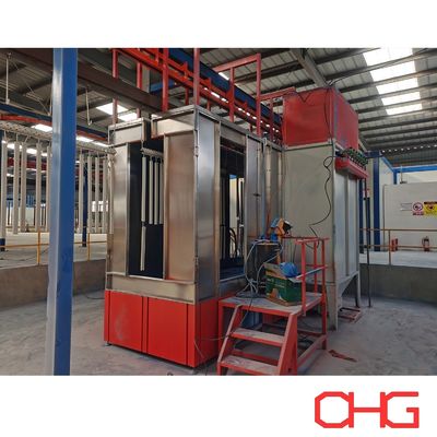 Dòng sơn bột hoàn toàn tự động với thiết bị hướng dẫn dịch vụ sau bán