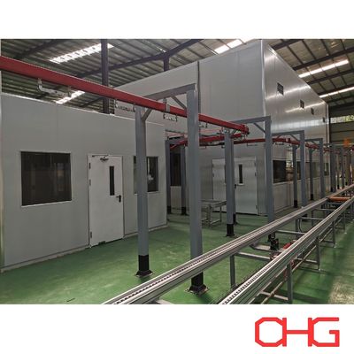 Thiết bị Robot Ba Lan và dữ liệu kỹ thuật tùy chỉnh cho dây chuyền sản xuất sơn tĩnh điện tiên tiến của tấm thép carbon