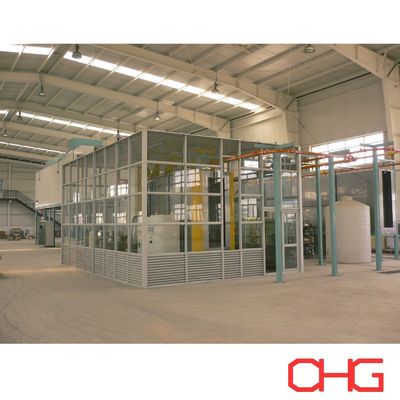 Cửa hàng sơn tự động cho thiết bị sơn bột PVC PP thép không gỉ