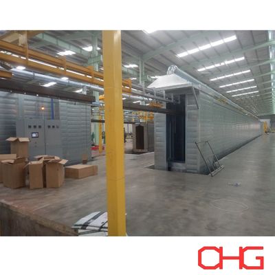 Đường dây sản xuất lớp phủ bột loại phương pháp tự động cho hồ sơ nhôm