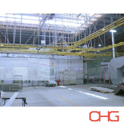 Giá tốt. Đường dây sản xuất sơn bột hồ sơ nhôm tùy chỉnh với đơn vị điều khiển PLC trực tuyến