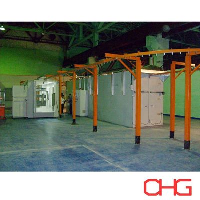 Mini Order Qty 1 Set Customized Powder Coating Line với súng phun bằng tay và tùy chỉnh