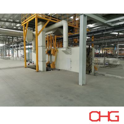 Dây chuyền sơn tĩnh điện tự động tùy chỉnh kết hợp phun tĩnh điện và sơn thủ công cho hiệu quả sản xuất cao