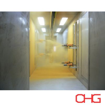 Súng phun sơn tĩnh điện tự động trên cùng của bộ điều khiển PLC cho thiết bị buồng phun sơn tùy chỉnh