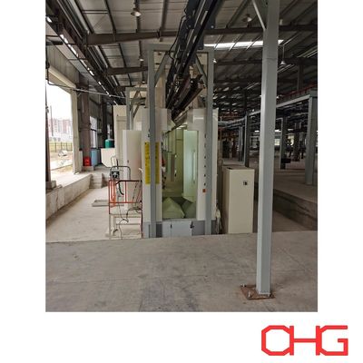 Đường phủ bột tự động cho nền kim loại tùy chỉnh Hệ thống sơn phun