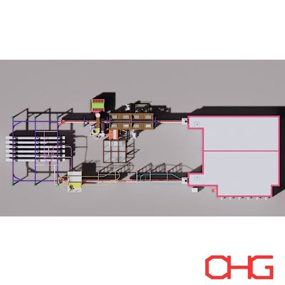 Đường phủ bột điện tĩnh tùy chỉnh với đơn vị điều khiển PLC và thiết bị phủ