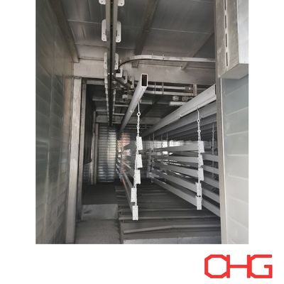 Lắp đặt thiết bị hướng dẫn và dịch vụ sau bán hàng cho hệ thống vận chuyển tùy chỉnh Dây phủ bột trên nền nhôm