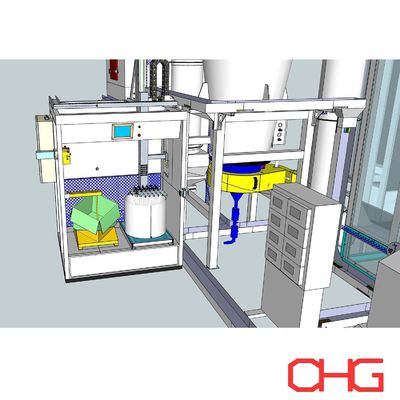 Trung tâm cung cấp bột mạch khép tùy chỉnh cho thiết bị sơn bột điện tĩnh