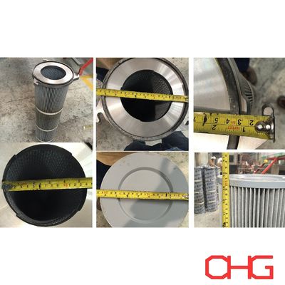 Polyurethane Spun Bonded Medium Filter Cartridge trong lớp phủ bột