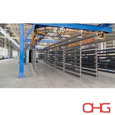chất lượng Dòng sơn bột hiệu suất cao cho kệ 13.5m Hangers PP Spray Booth nhà máy sản xuất