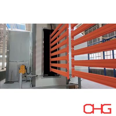 Metal Substrate Professional Electrostatic Powder Coating Line với tùy chọn tùy chỉnh và PP Spray Booth