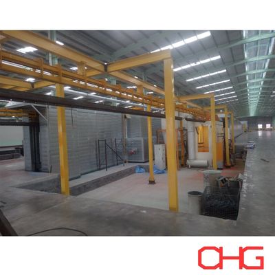 Giá tốt. Dòng sơn bột liên tục cho hồ sơ nhôm với xử lý bằng tay và hệ thống xử lý bề mặt máy vận chuyển trên cao online