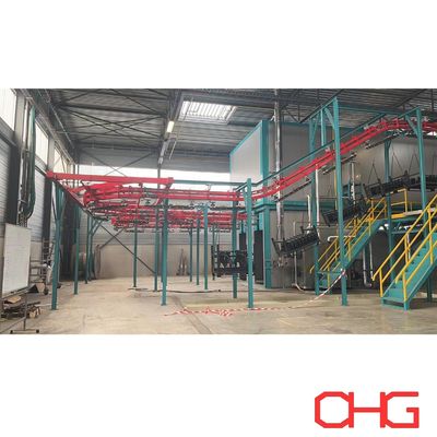 Giá tốt. Tính năng vật liệu chống nhiệt Hệ thống vận chuyển trên không miễn phí và năng lượng tùy chỉnh cho đường phủ bột trực tuyến