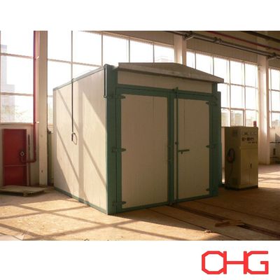 Giá tốt. Thiết bị sơn bột chuyên nghiệp Khóa lò nướng nướng Phòng polymerization trực tuyến