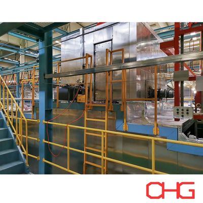 Giá tốt. Tùy chỉnh bột phủ chữa lò lò điều khiển PLC Polymerization lò trực tuyến