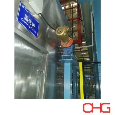 Giá tốt. Lò sấy sơn tĩnh điện nạp trên cho mục đích công nghiệp, lò sấy theo mẻ cho quá trình hóa trùng hợp trực tuyến