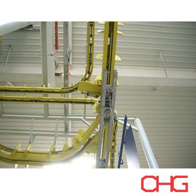 Giá tốt. Hệ thống vận chuyển điện trên cao và tự do với thiết bị nâng và chuyển giao tích hợp cho bố trí đường sơn phức tạp online