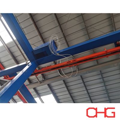 Giá tốt. Hệ thống băng tải trên cao không dùng điện cho dây chuyền sản xuất lớp phủ tự động được làm bằng vật liệu chịu nhiệt trực tuyến