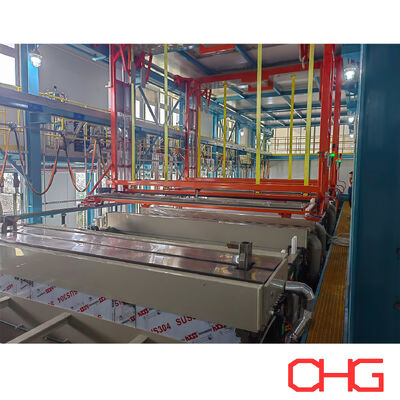 E Dòng sơn cung cấp quy trình liên tục ổn định với nhiều giai đoạn rửa và hệ thống chuyển giao cho các bộ phận ô tô